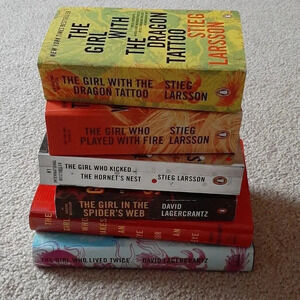 Complete Millennium Trilogy Series | Author Steig Larsson | Thriller | Paperback